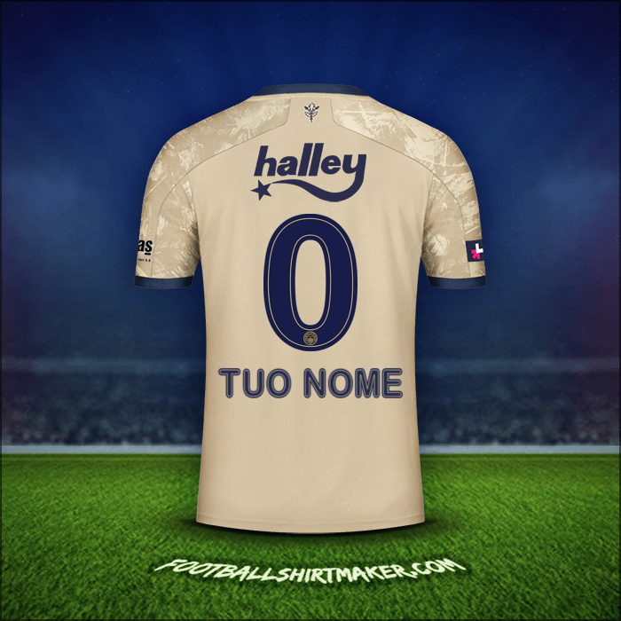 Maglia Fenerbahce SK 2020/21 Seconda -  tuo nome - 0