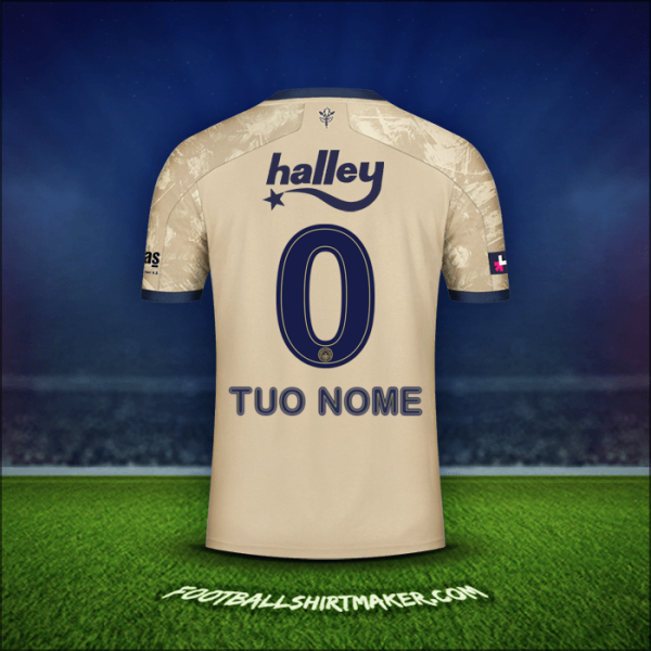 Maglia Fenerbahce SK 2020/21 Seconda -  tuo nome - 0