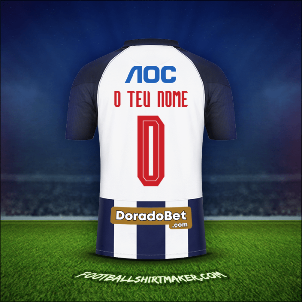 Camisola Club Alianza Lima 2021 -  o teu nome - 0