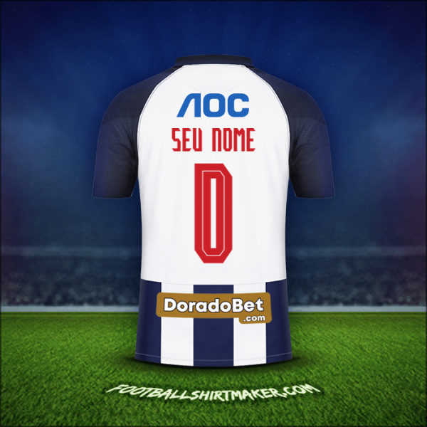 Camisa Club Alianza Lima 2021 -  seu nome - 0