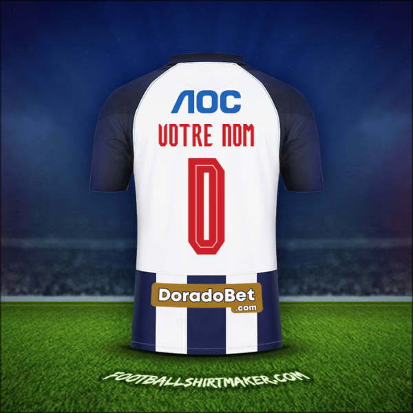 Maillot Club Alianza Lima 2021 -  votre nom - 0