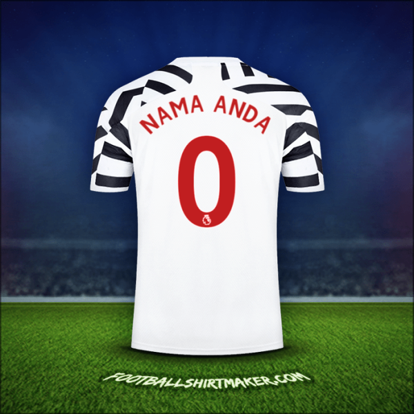 Jersey Manchester United 2020/21 Ketiga -  nama anda - 0