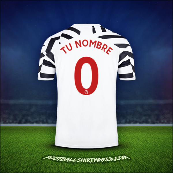 Jersey Manchester United 2020/21 Tercera -  tu nombre - 0