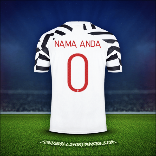 Jersey Manchester United Cup 2020/21 Ketiga -  nama anda - 0