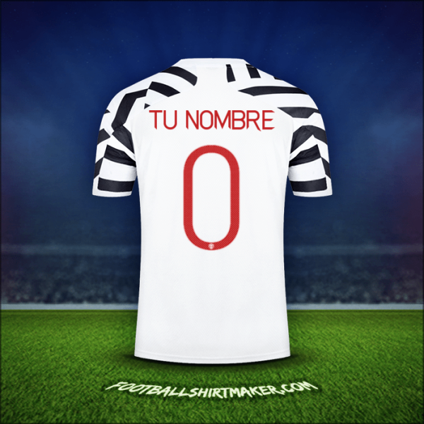Jersey Manchester United Cup 2020/21 Tercera -  tu nombre - 0