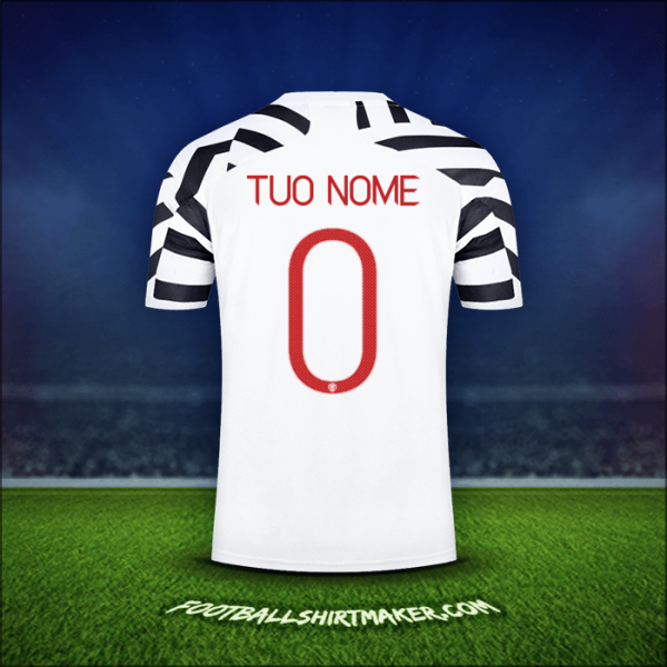 Maglia Manchester United Cup 2020/21 Terza -  tuo nome - 0