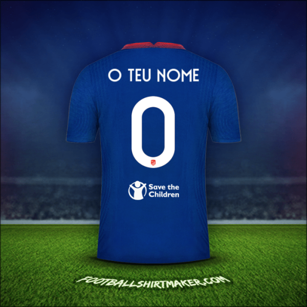 Camisola Atletico Madrid Cup 2020/21 Alternativa -  o teu nome - 0