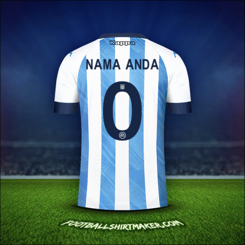 Jersey Racing Club 2021 -  nama anda - 0
