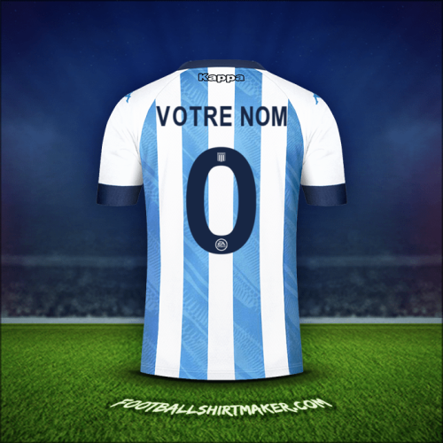 Maillot Racing Club 2021 -  votre nom - 0
