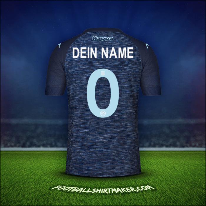 Trikot Racing Club 2021 Auswärts -  dein name - 0