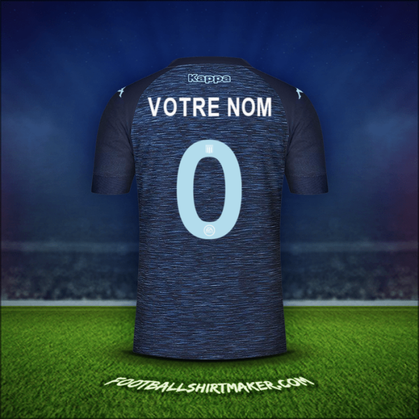 Maillot Racing Club 2021 Extérieur -  votre nom - 0