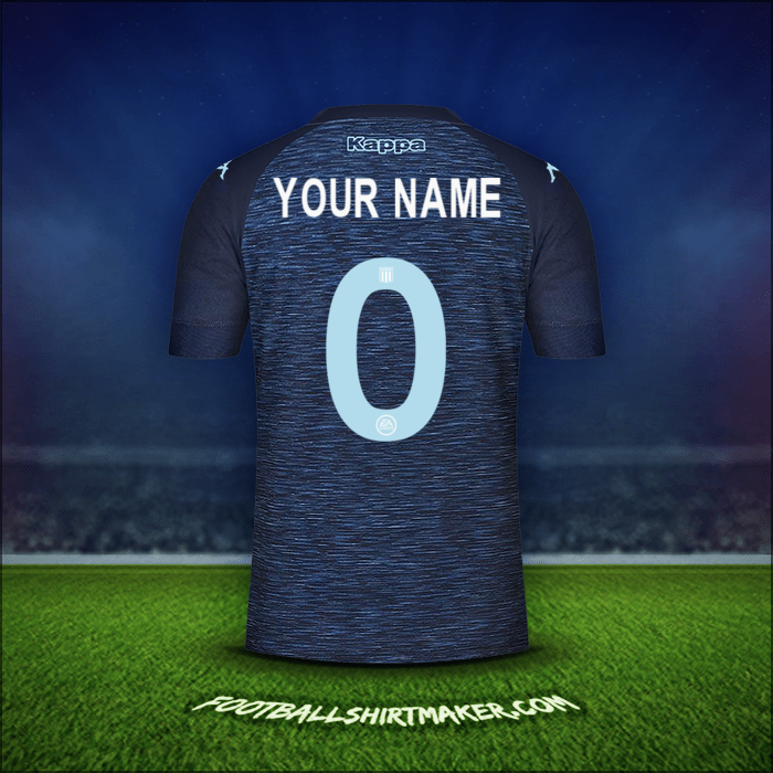 Jersey Racing Club 2021 Away -  your name - 0