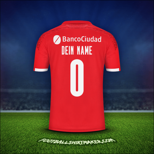Trikot Independiente 2021 -  dein name - 0