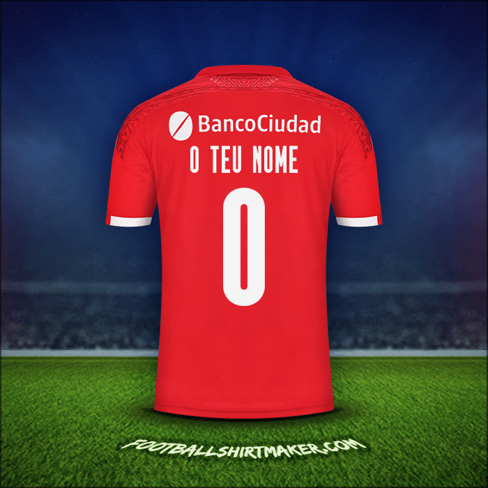 Camisola Independiente 2021 -  o teu nome - 0