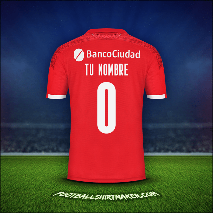 Jersey Independiente 2021 -  tu nombre - 0