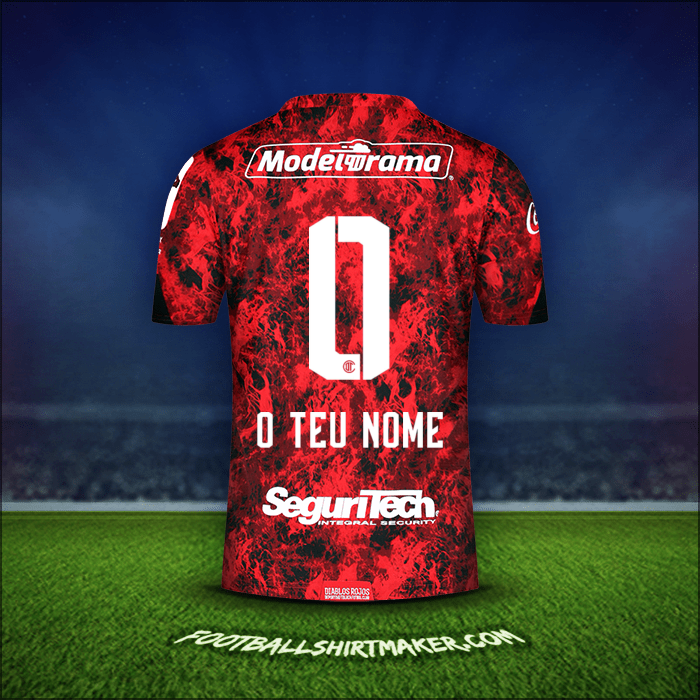 Camisola Toluca FC 2021 -  o teu nome - 0