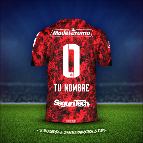 Camiseta Toluca FC 2021 -  tu nombre - 0