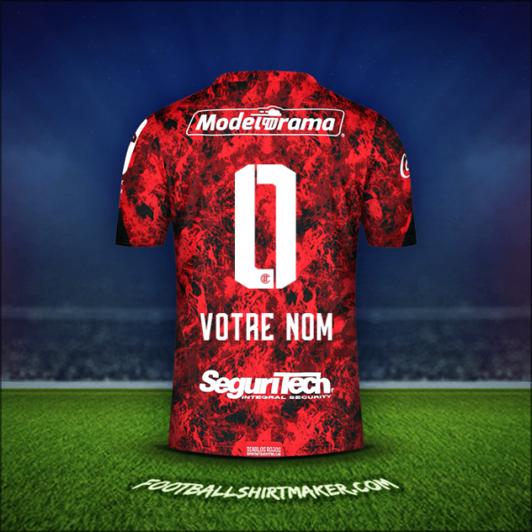 Maillot Toluca FC 2021 -  votre nom - 0