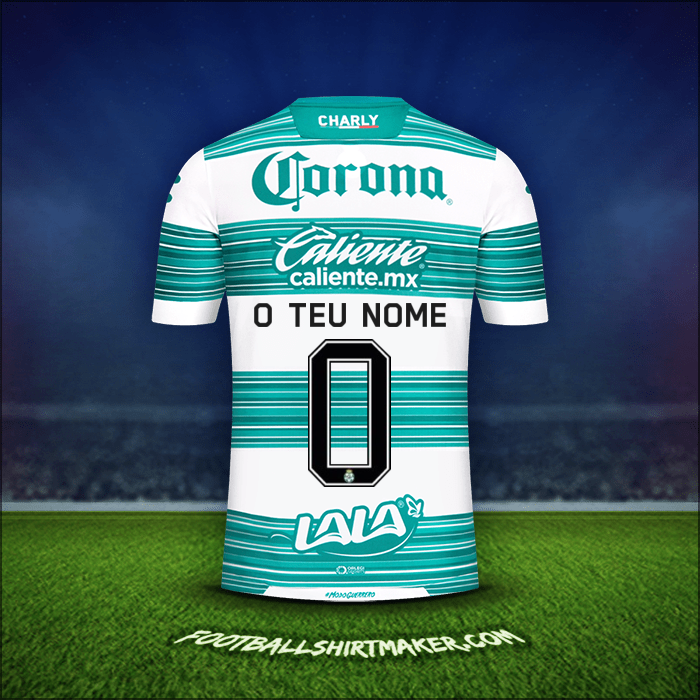 Camisola Santos Laguna 2020/21 -  o teu nome - 0