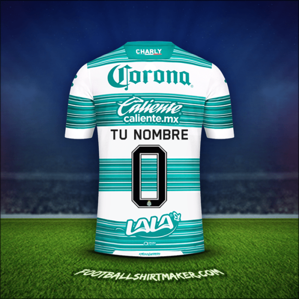 Jersey Santos Laguna 2020/21 -  tu nombre - 0