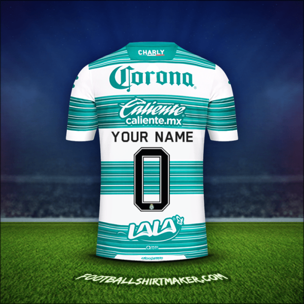 Jersey Santos Laguna 2020/21 -  your name - 0