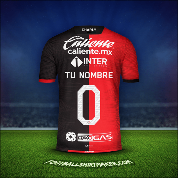 Camiseta Atlas 2020/21 -  tu nombre - 0