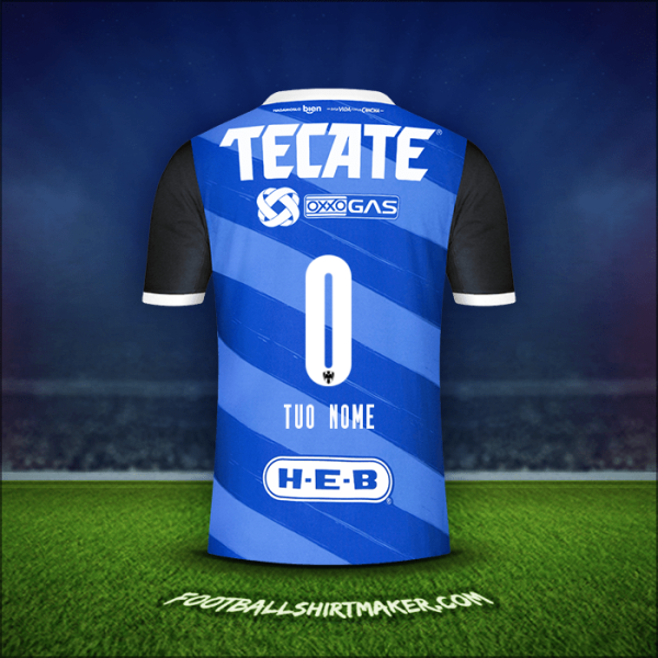 Maglia Monterrey 2020/21 Seconda -  tuo nome - 0