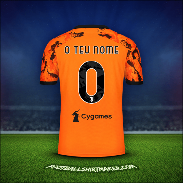 Camisola Juventus FC 2020/21 Terceira -  o teu nome - 0