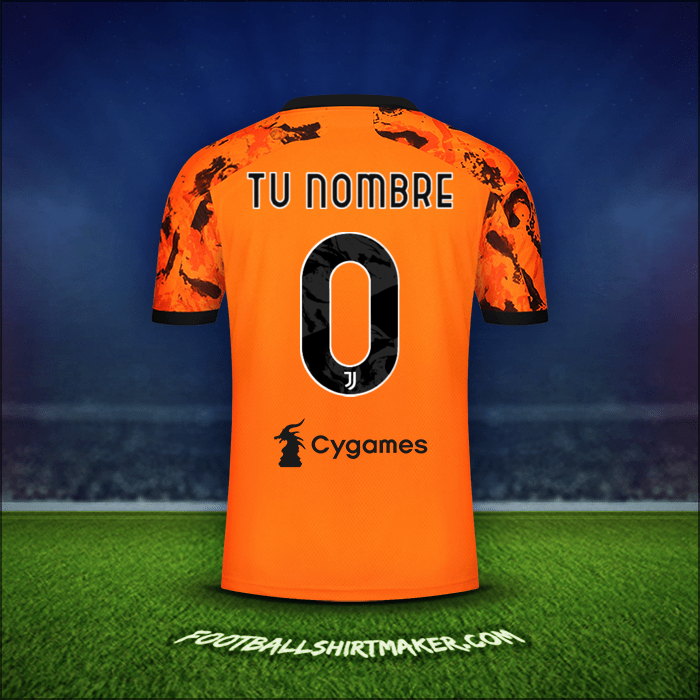 Jersey Juventus FC 2020/21 Tercera -  tu nombre - 0