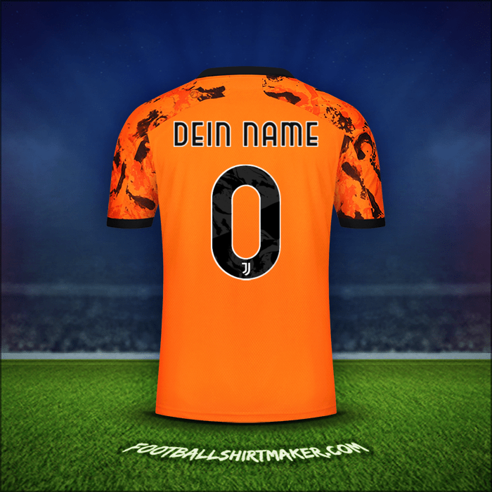 Trikot Juventus FC Cup 2020/21 Dritte -  dein name - 0