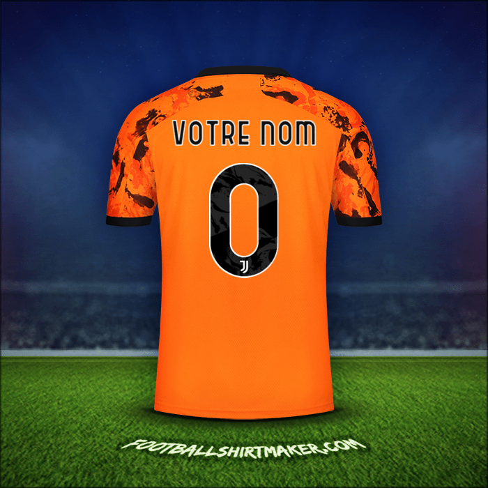 Maillot Juventus FC Cup 2020/21 Troisième -  votre nom - 0