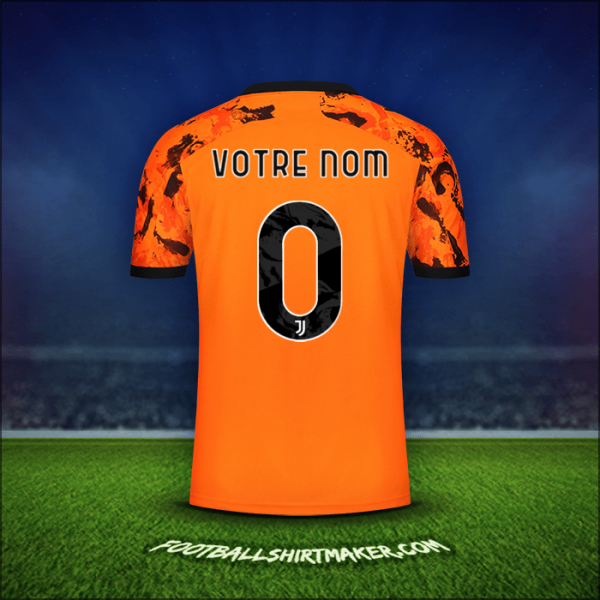Maillot Juventus FC Cup 2020/21 Troisième -  votre nom - 0