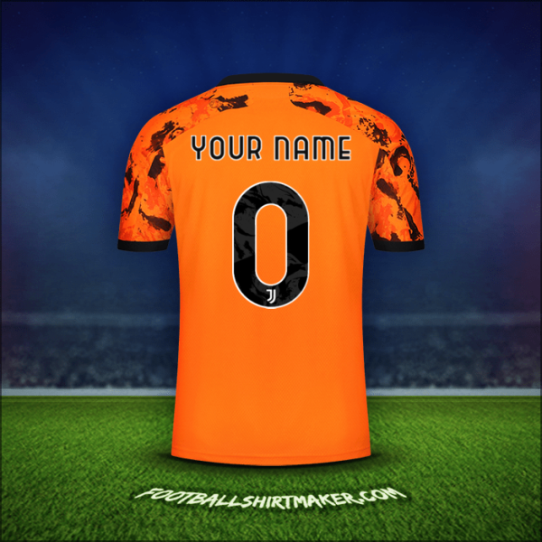 Shirt Juventus FC Cup 2020/21 Third -  your name - 0