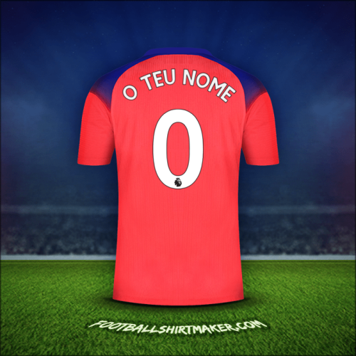 Camisola Chelsea 2020/21 Terceira -  o teu nome - 0