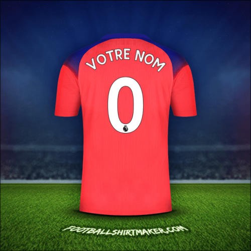 Maillot Chelsea 2020/21 Troisième -  votre nom - 0