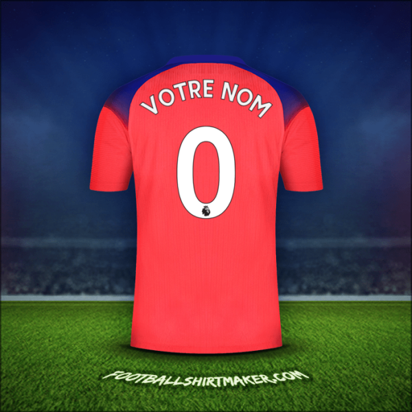 Maillot Chelsea 2020/21 Troisième -  votre nom - 0