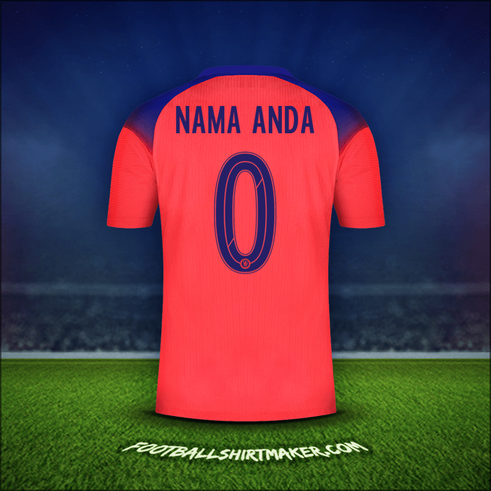 Jersey Chelsea Cup 2020/21 Ketiga -  nama anda - 0