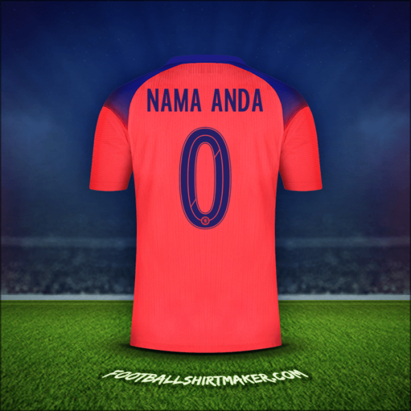 Jersey Chelsea Cup 2020/21 Ketiga -  nama anda - 0