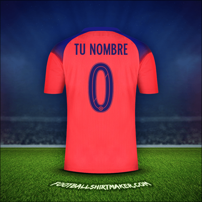 Camiseta Chelsea Cup 2020/21 Tercera -  tu nombre - 0