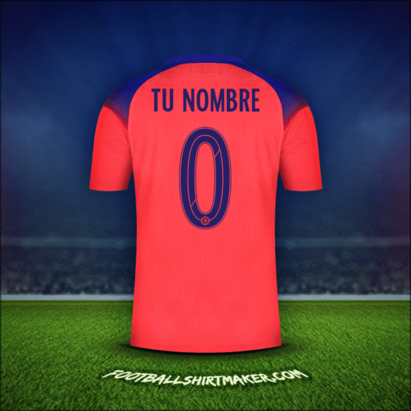 Jersey Chelsea Cup 2020/21 Tercera -  tu nombre - 0