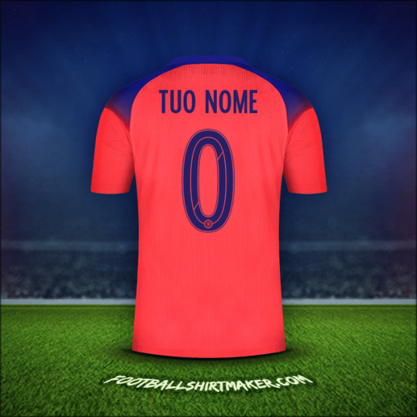 Maglia Chelsea Cup 2020/21 Terza -  tuo nome - 0