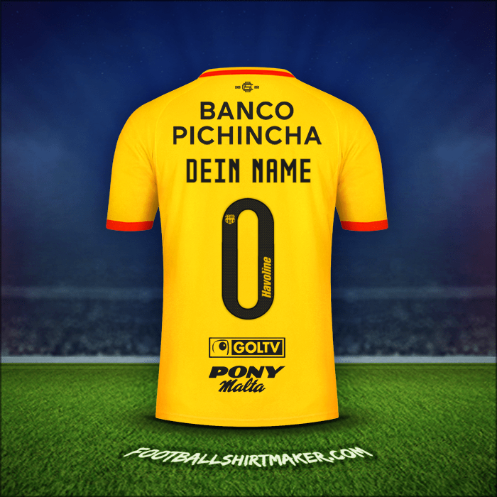 Trikot Barcelona SC 2021 -  dein name - 0