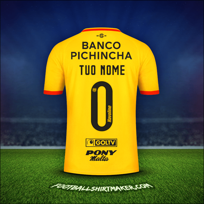 Maglia Barcelona SC 2021 -  tuo nome - 0