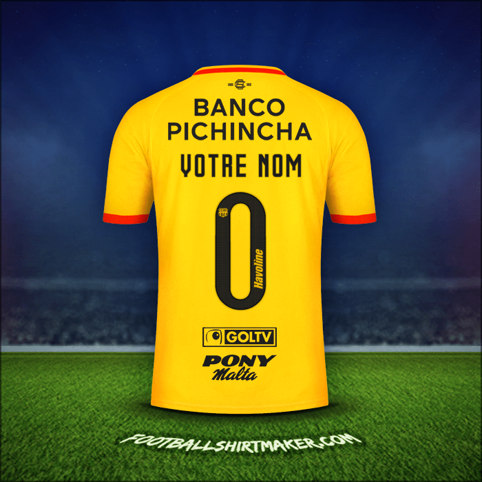 Maillot Barcelona SC 2021 -  votre nom - 0