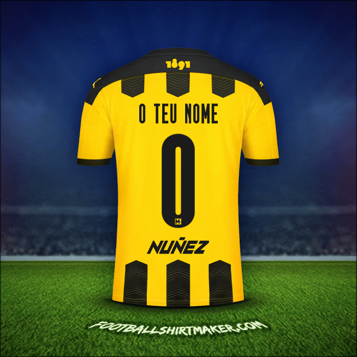 Camisola Peñarol 2021 -  o teu nome - 0