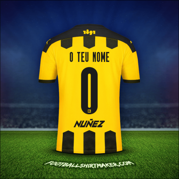 Camisola Peñarol 2021 -  o teu nome - 0
