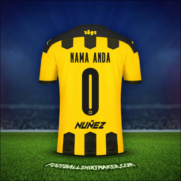 Jersey Peñarol 2021 -  nama anda - 0
