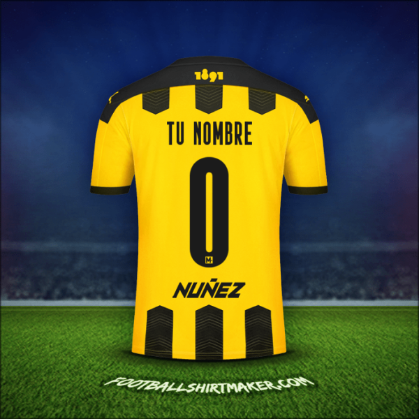 Camiseta Peñarol 2021 -  tu nombre - 0