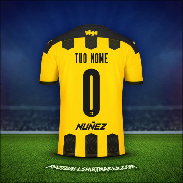 Maglia Peñarol 2021 -  tuo nome - 0