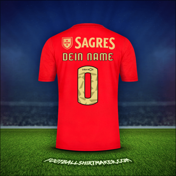 Trikot SL Benfica 2020/21 -  dein name - 0